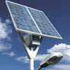 Integrazione in arredo urbano - Modulo fotovoltaico per illuminazione degli spazi esterni