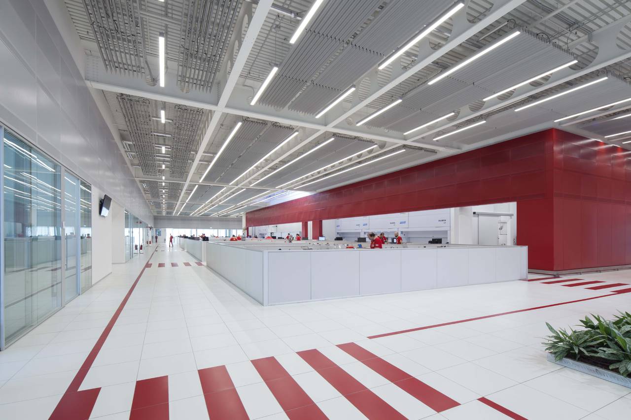 Nuovo edificio GES Ferrari a Maranello