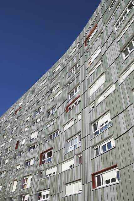 VM Zinc per l'Edificio "Cecoslovacchia" a Nantes (Francia)