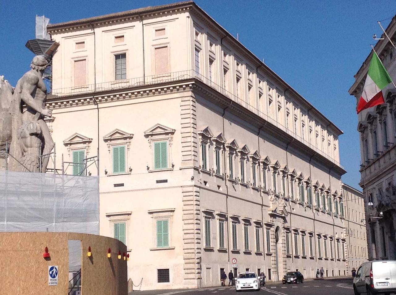 Laterlite per il Palazzo del Quirinale a Roma