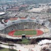 Vista dall'alto dello stadio olimpico