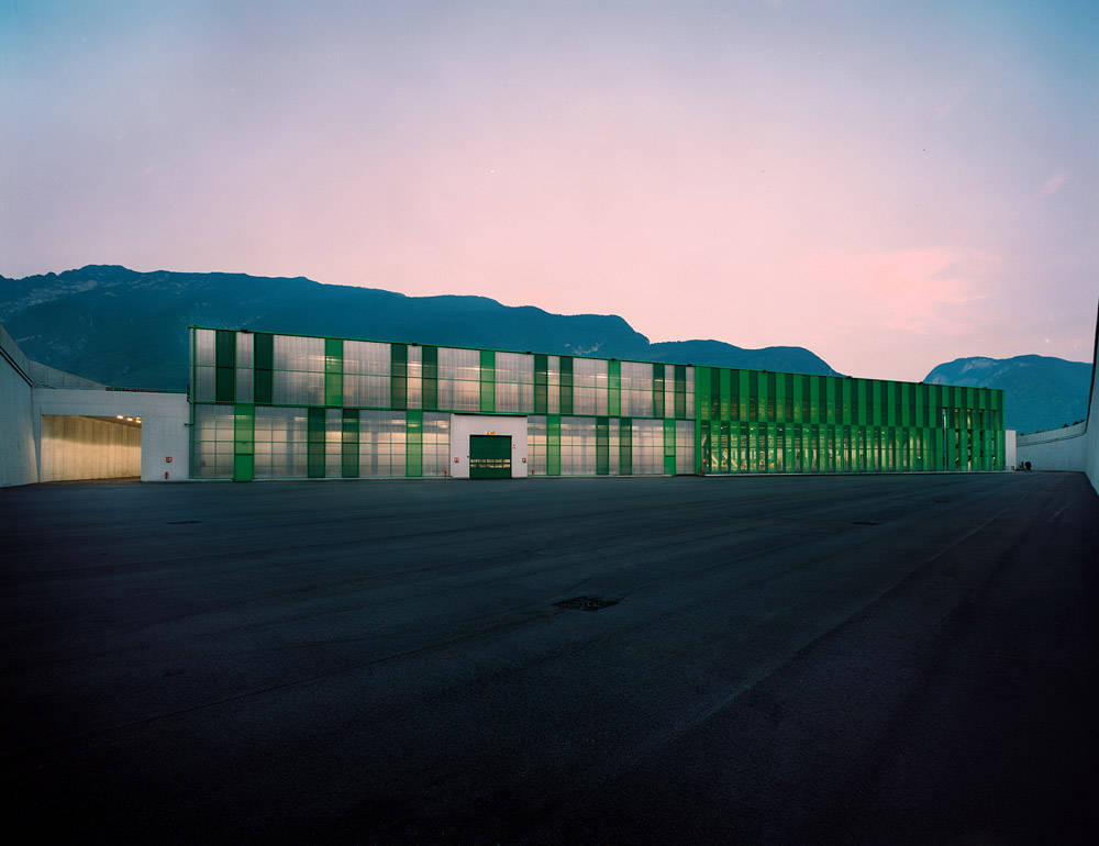 Nuovo stabilimento Consorzio Melinda progettato dallo Studio Azzali di Trento